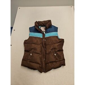 vintage y2k rave Aeropostale sleeveless puffy jacket sweater vest Large